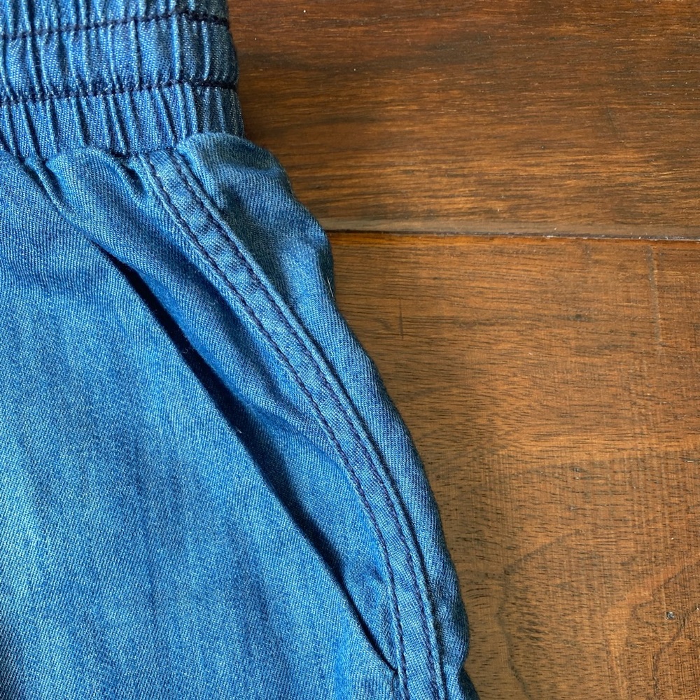 Bcbgeneration Drawstring Denim Shorts - image 4